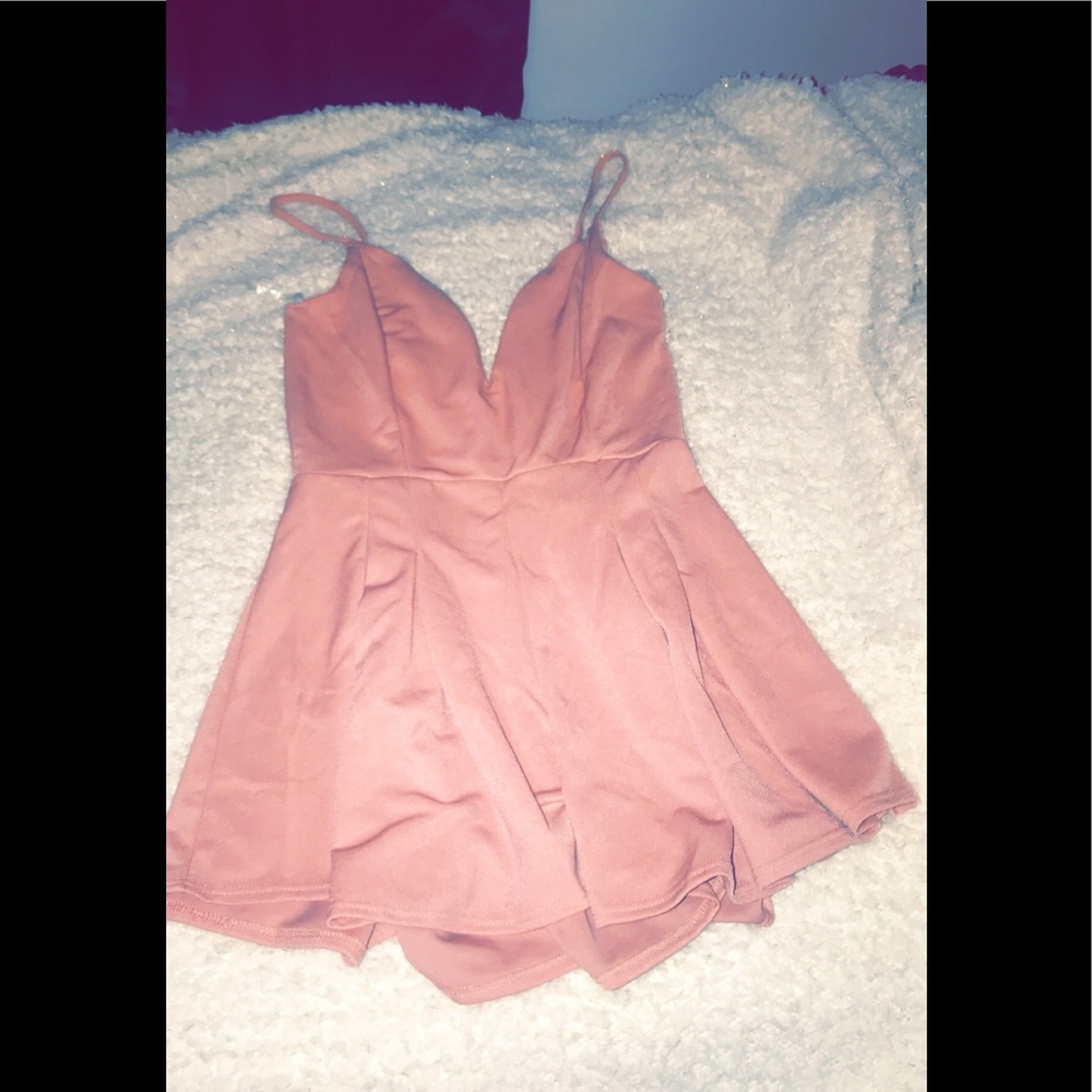 Pink romper